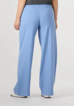 blauwe object pantalon objlisa wide pant