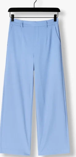 blauwe object pantalon objlisa wide pant
