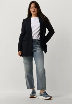 blauwe omoda lage sneakers tokio