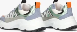 blauwe omoda lage sneakers tokio