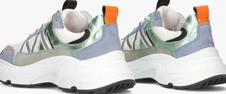 blauwe omoda lage sneakers tokio