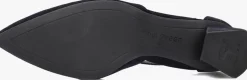 blauwe paul green sandalen met hak 3820
