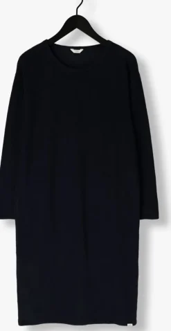 blauwe penn & ink midi jurk 098 dress