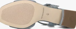 blauwe peter kaiser sandalen met hak 78240