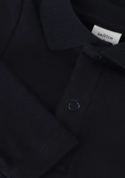 blauwe petit bateau rompers body ml col polo