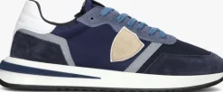 blauwe philippe model lage sneakers tropez 2.1 low