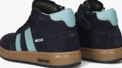 blauwe pinocchio hoge sneakers p1253