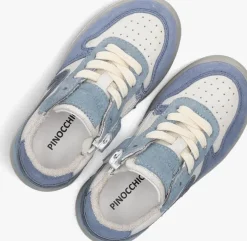blauwe pinocchio lage sneakers p1804