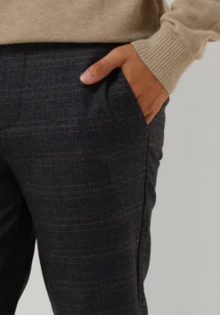 blauwe plain pantalon josh 083