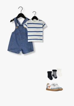 blauwe play up tuinbroeken denim dungaree