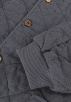 blauwe play up vest woven cardigan