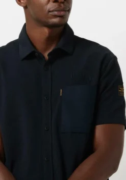 blauwe pme legend polo short sleeve shirt ctn jersey slub abate