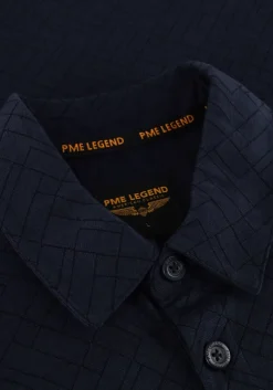 blauwe pme legend polo short sleeve polo jacquard jersey