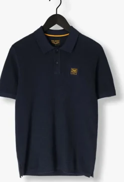 blauwe pme legend polo short sleeve polo cotton