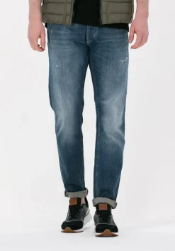 blauwe pme legend slim fit jeans tailplane authentic mid wash