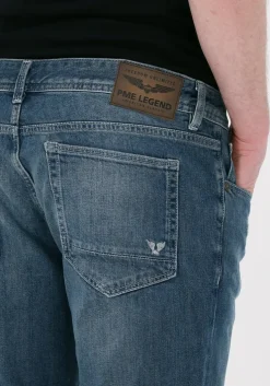 blauwe pme legend slim fit jeans tailplane authentic mid wash