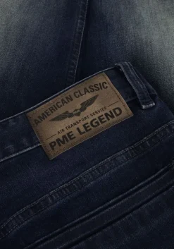 blauwe pme legend straight leg jeans nightflight