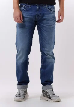 blauwe pme legend straight leg jeans commander 3.0