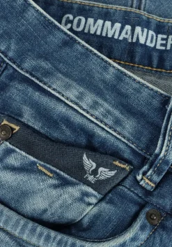 blauwe pme legend straight leg jeans commander 3.0