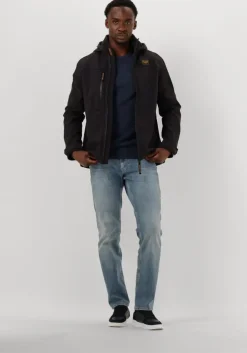 blauwe pme legend trui r-neck cotton modal