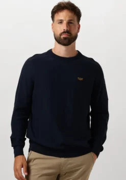 blauwe pme legend trui r-neck american classic buckley knit