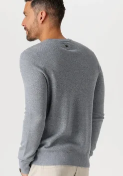 blauwe pme legend trui r-neck cotton modal