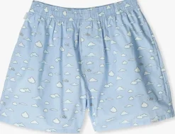 blauwe pockies boxershorts clouds