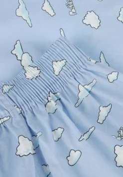 blauwe pockies boxershorts clouds