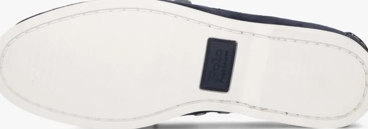 blauwe polo ralph lauren mocassins merton boat
