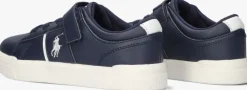 blauwe polo ralph lauren lage sneakers frazier ps