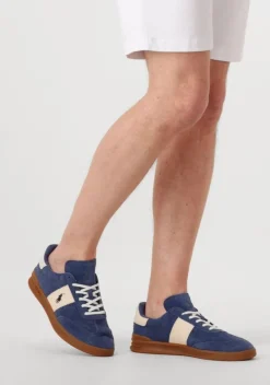 blauwe polo ralph lauren lage sneakers hrt aera pp low top lace