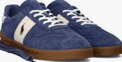 blauwe polo ralph lauren lage sneakers hrt aera pp low top lace