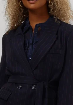 blauwe pom amsterdam blazer blazer - striped midnight blue