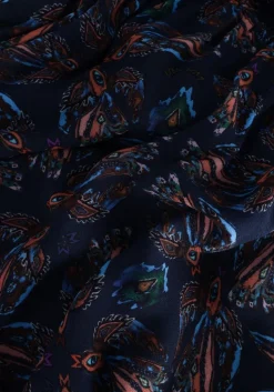 blauwe pom amsterdam mini jurk dress 7093