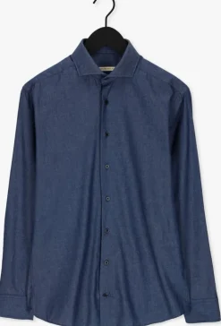 blauwe porto milano klassiek overhemd lagos