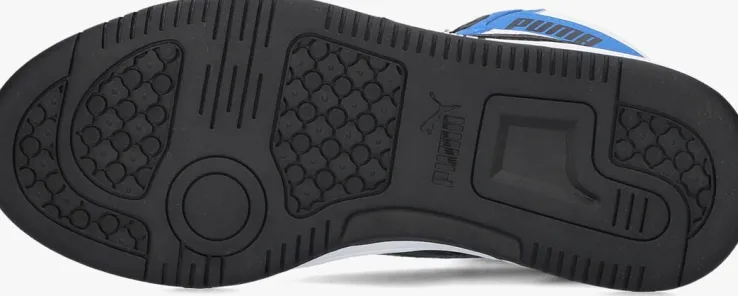 blauwe puma hoge sneakers rebound v6 mid