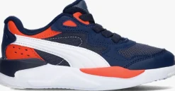 blauwe puma lage sneakers x-ray speed