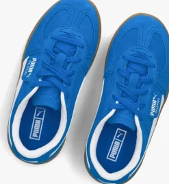 blauwe puma lage sneakers palermo ps