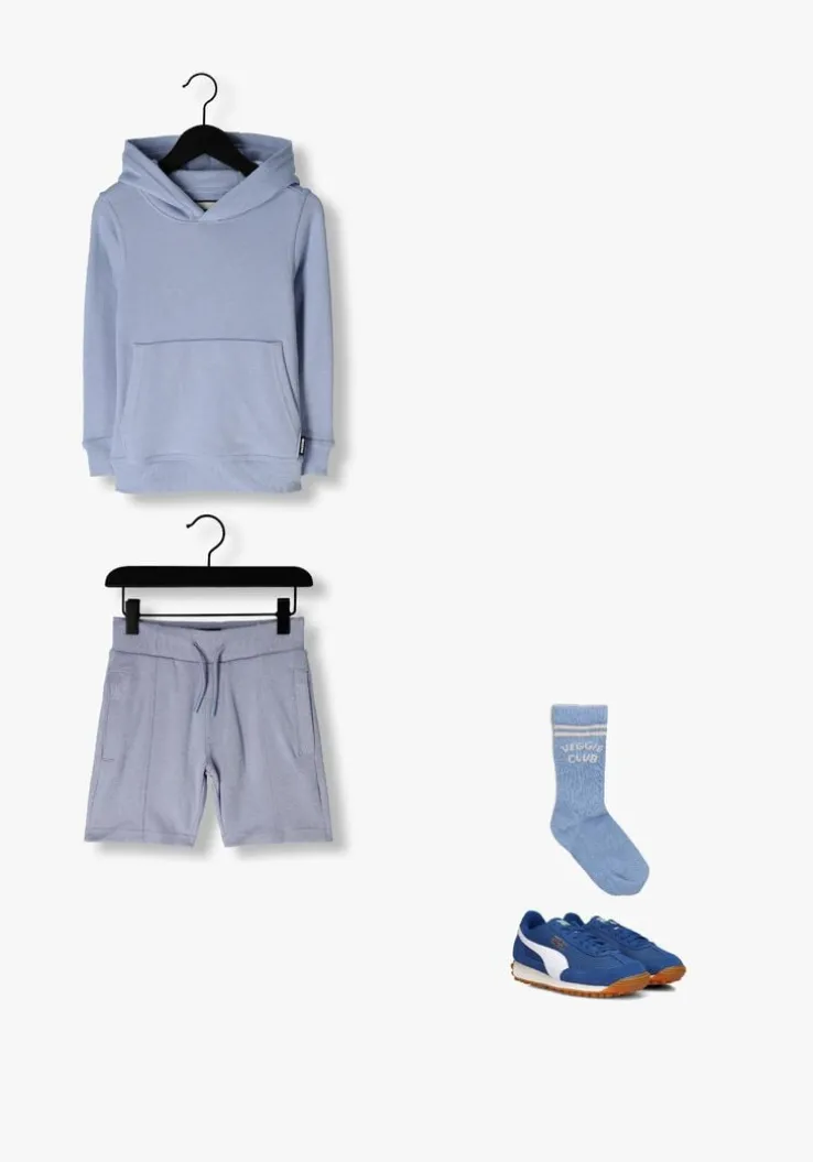 blauwe puma lage sneakers easy rider jr