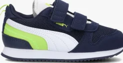 blauwe puma lage sneakers r78 inf