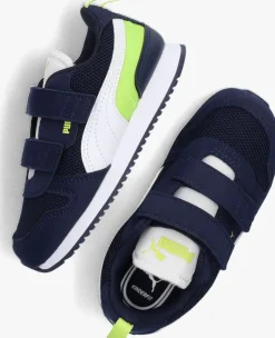 blauwe puma lage sneakers r78 inf