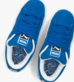 blauwe puma lage sneakers suede xl jr