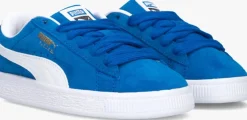blauwe puma lage sneakers suede xl ps