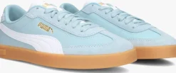 blauwe puma lage sneakers puma club