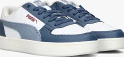 blauwe puma lage sneakers caven 2.0 jr