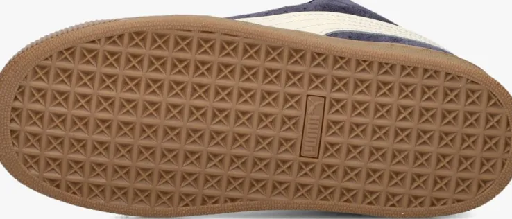 blauwe puma lage sneakers suede xl jr