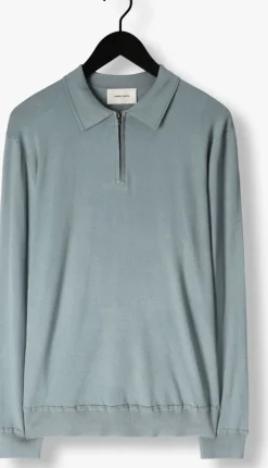 blauwe pure path polo regular fit knitwear polo806