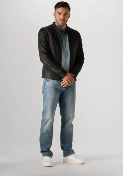 blauwe pure path polo regular fit knitwear polo806