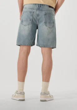 blauwe pure path shorts the owen regular fit denim shorts
