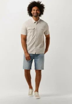 blauwe pure path shorts w1283 the owen